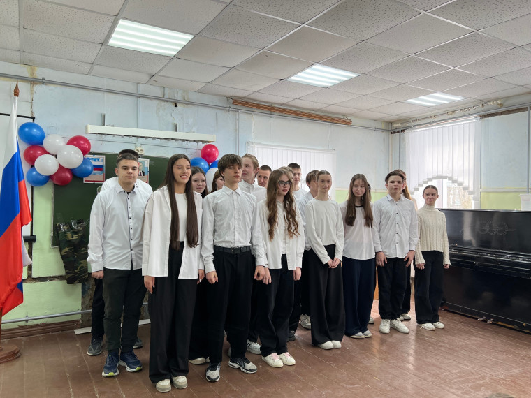 Конкурс патриотической песни.